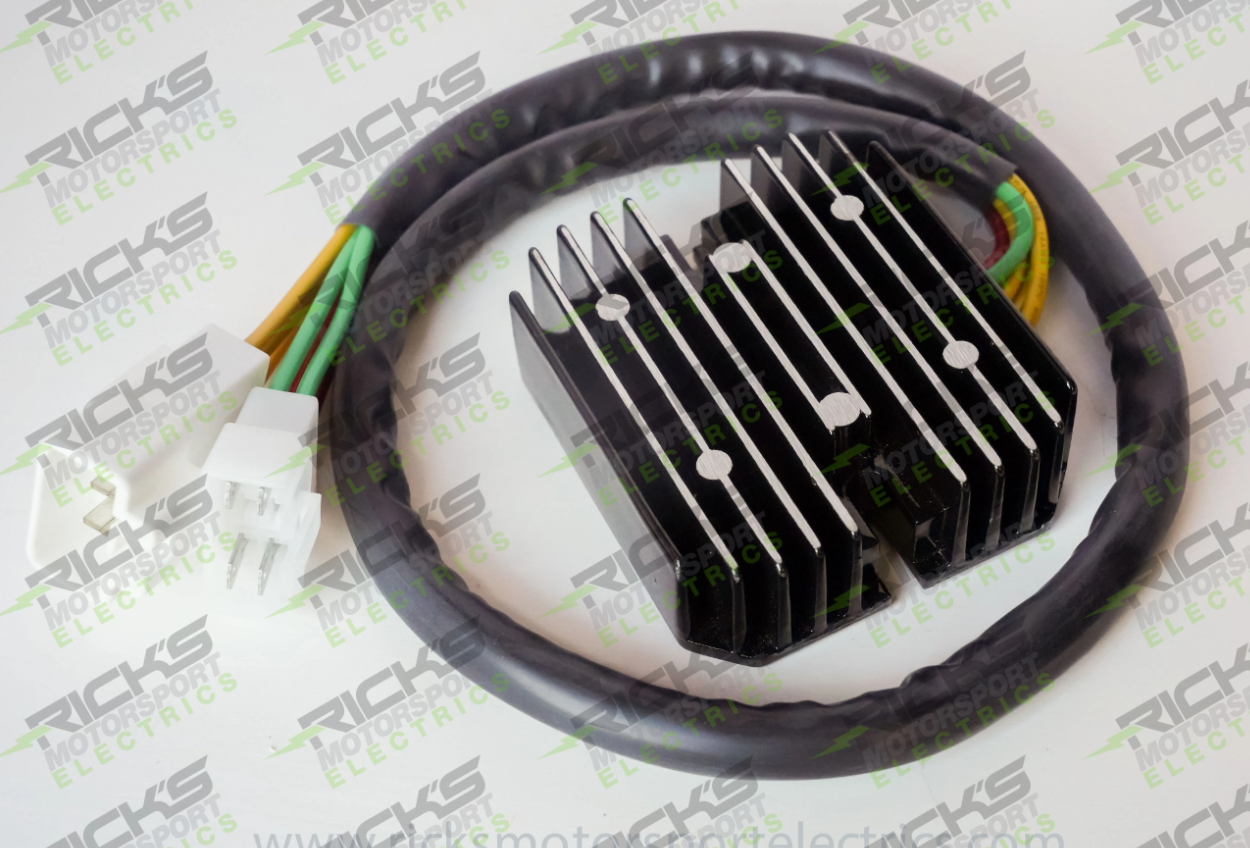 Rick's Motorsports Electrics Universal OEM Style Rectifier-Regulator for Honda CBR600 F4/CBR600 F4I '91-06 Rick's Motorsports Electrics Universal OEM Style Rectifier-Regulator for Honda CBR600 F4/CBR600 F4I '91-06